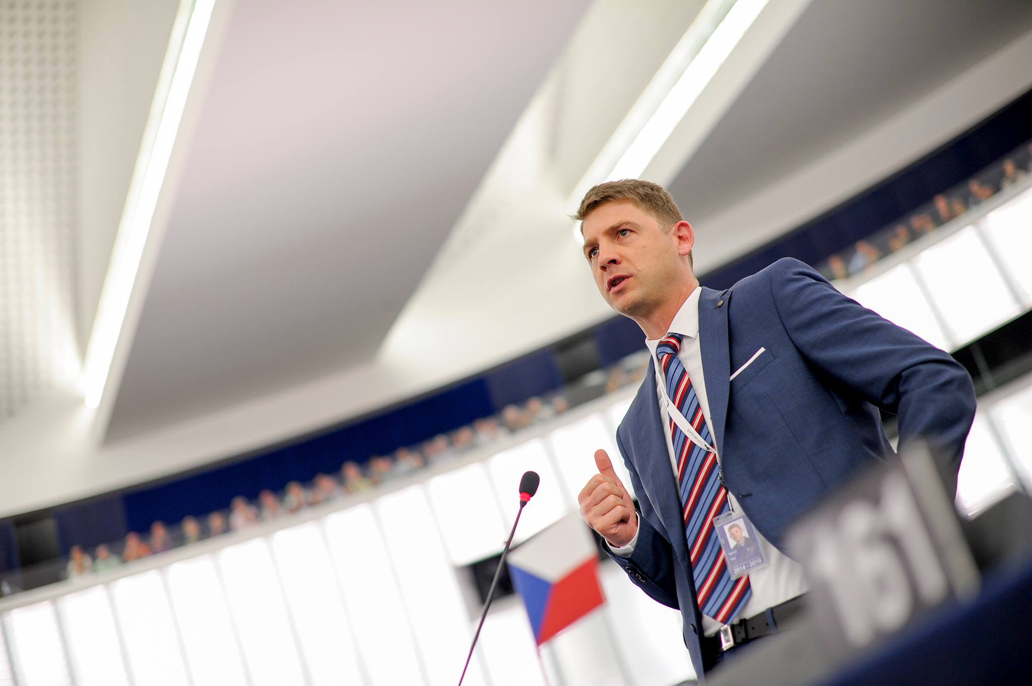 Projev v EP: „Bezpečnost za dotace nevyměníme!“