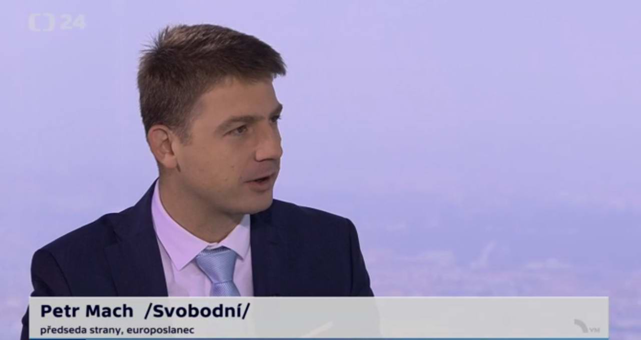 Petr Mach v Otázkách V. Moravce Petr Mach v Otázkách V. Moravce