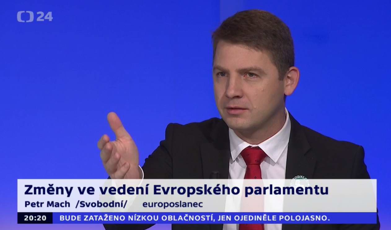 P. Mach v ČT: „Pan Telička o úsporách jen mluví, ale pak hlasuje proti!“
