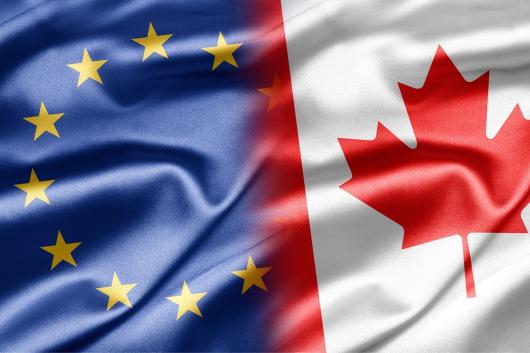 Hlasování o obchodní dohodě (CETA) mezi Kanadou a EU