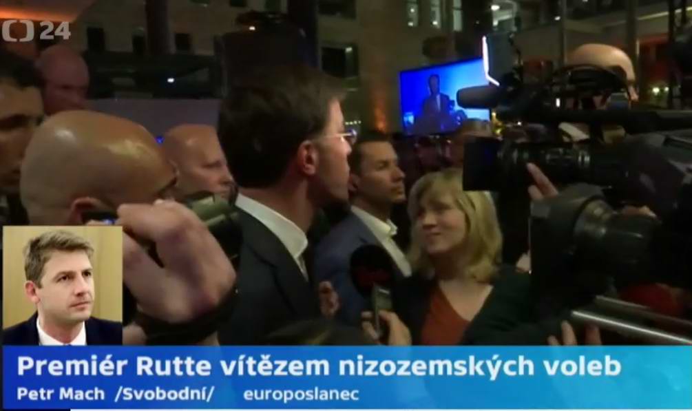 P. Mach V ČT: Holandské volby ukázaly, že euroskepticismus dál roste